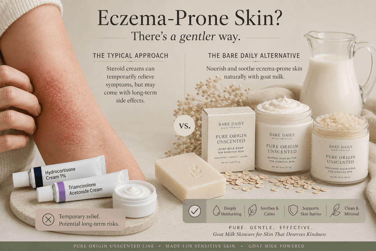 Why Millions Are Swapping Eczema Creams for Luxury Goat Milk Skincare