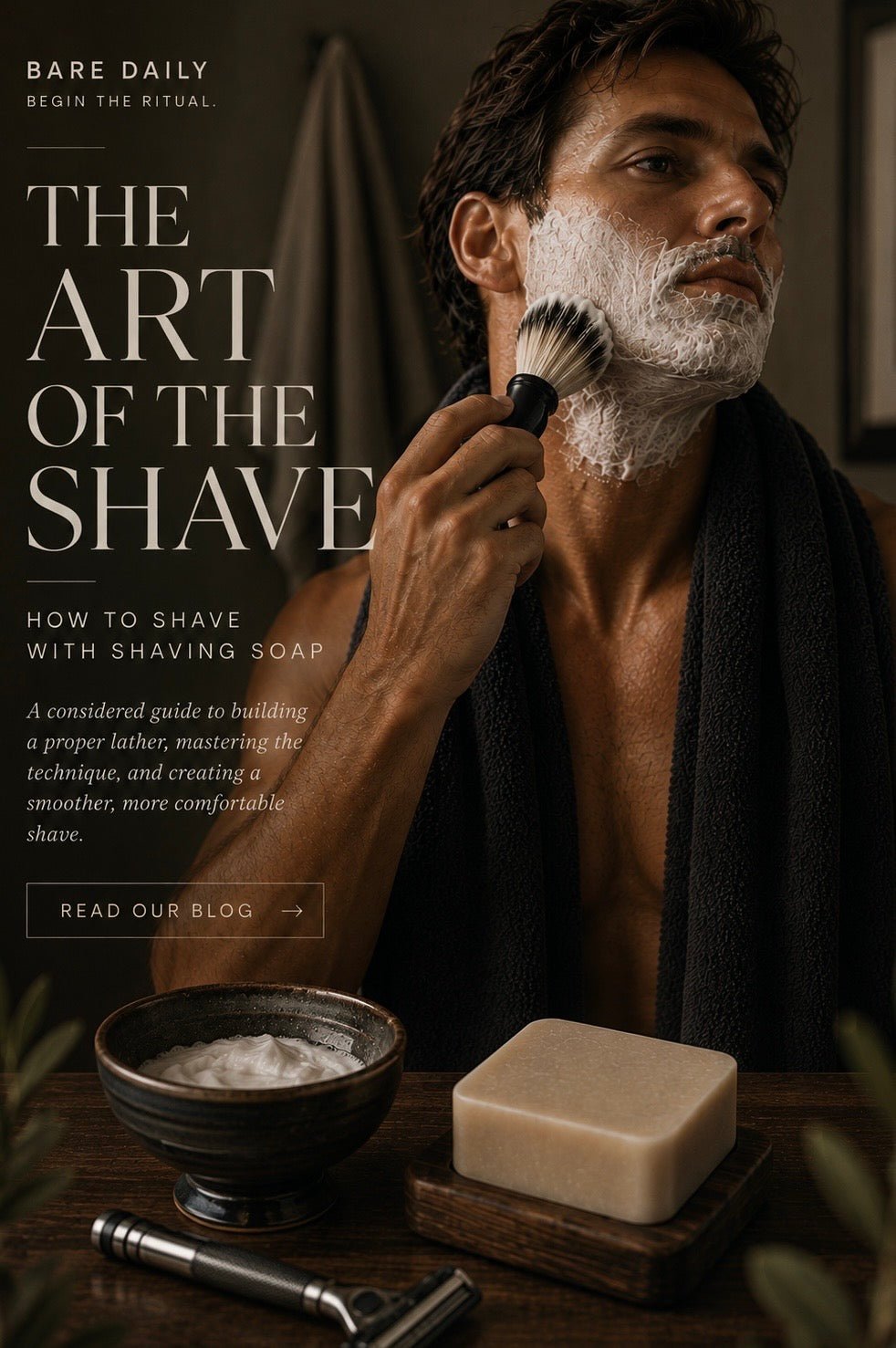 How to Shave with Shaving Soap