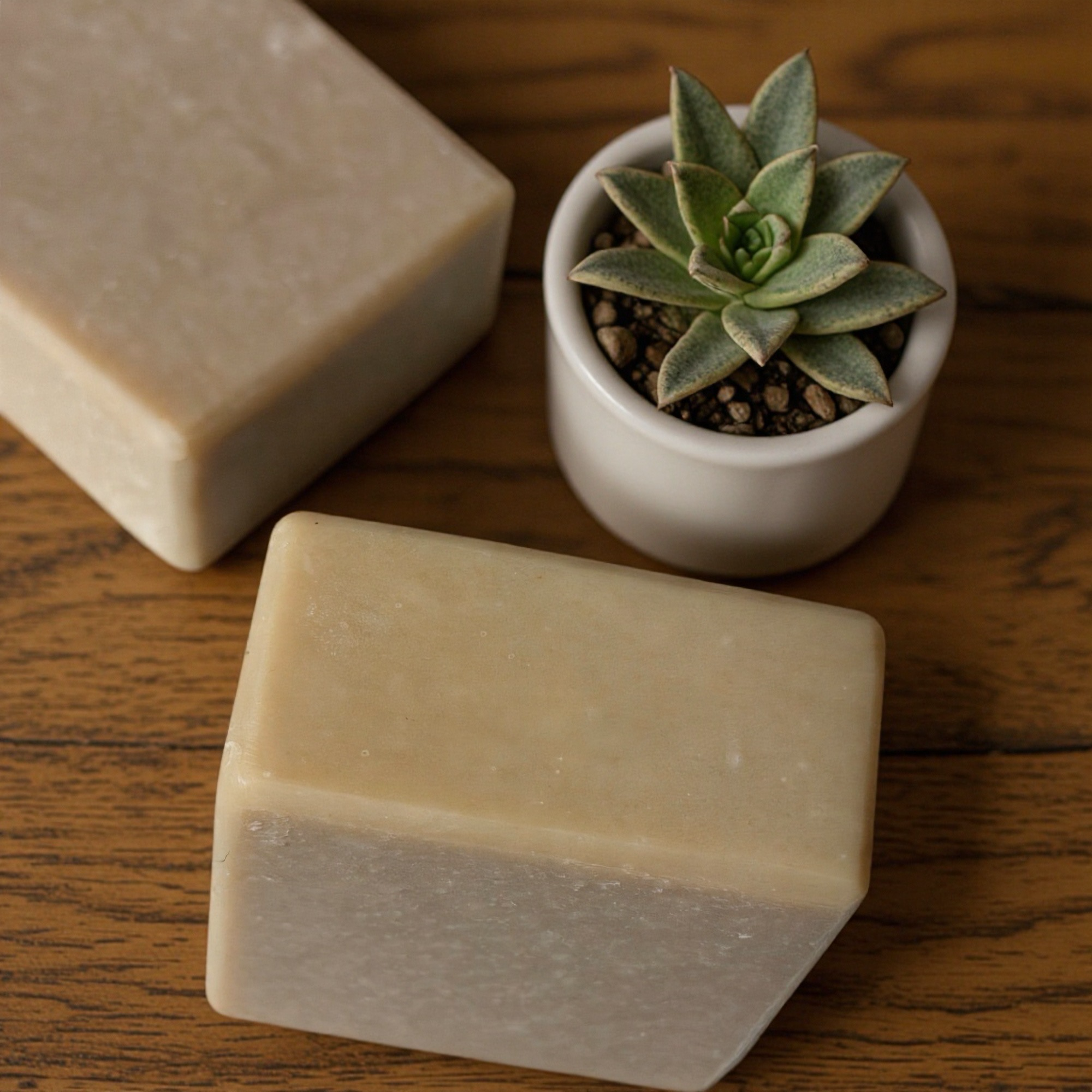 Gentlemen’s Sandalwood (Chunky 5.5 oz Size Bar) — Premium Long-Lasting Goat Milk Soap