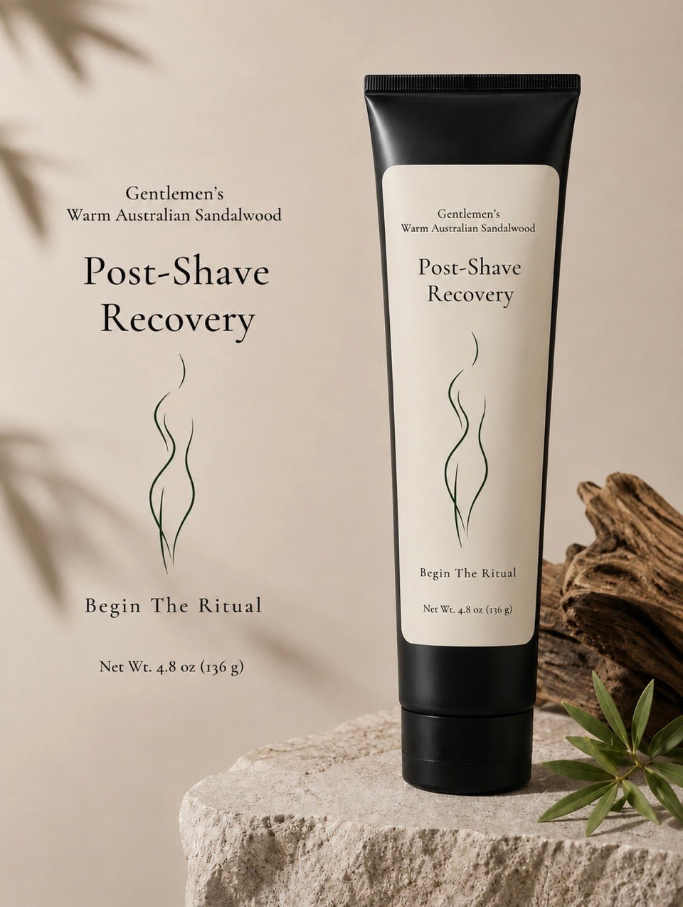 Post-Shave Recovery | Australian Sandalwood Aftershave Moisturizer for Men