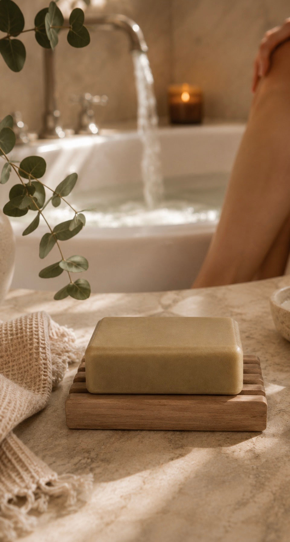Tamanu Healing Shave Bar | Traditional Hot Process