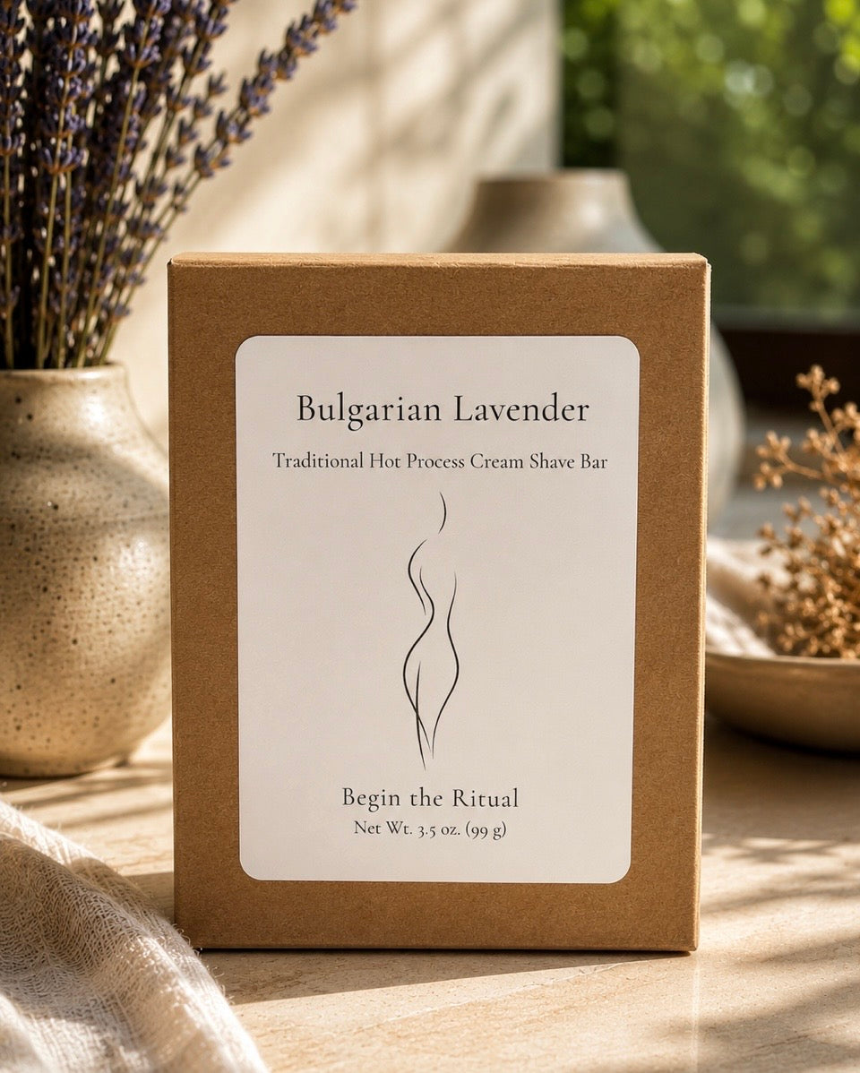 Bulgarian Lavender & Litsea Luxury Shaving Bar