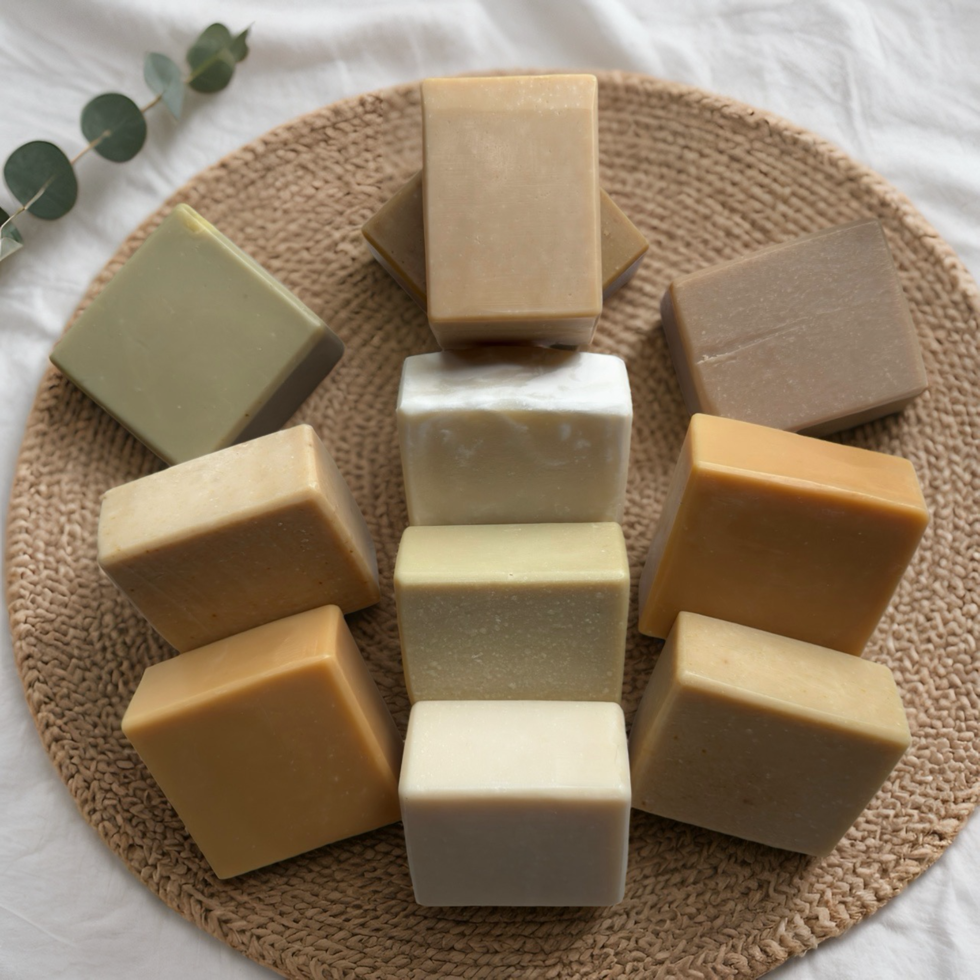 Pure Origin Unscented Bar — (Chunky 5.5 oz Size Bar) — Premium Long-Lasting Goat Milk Soap
