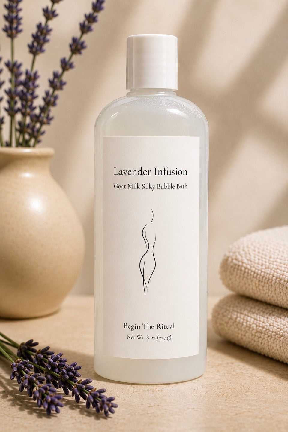 Lavender Infusion Silky Bubble Bath & Hydrating Daytime Lotion Set