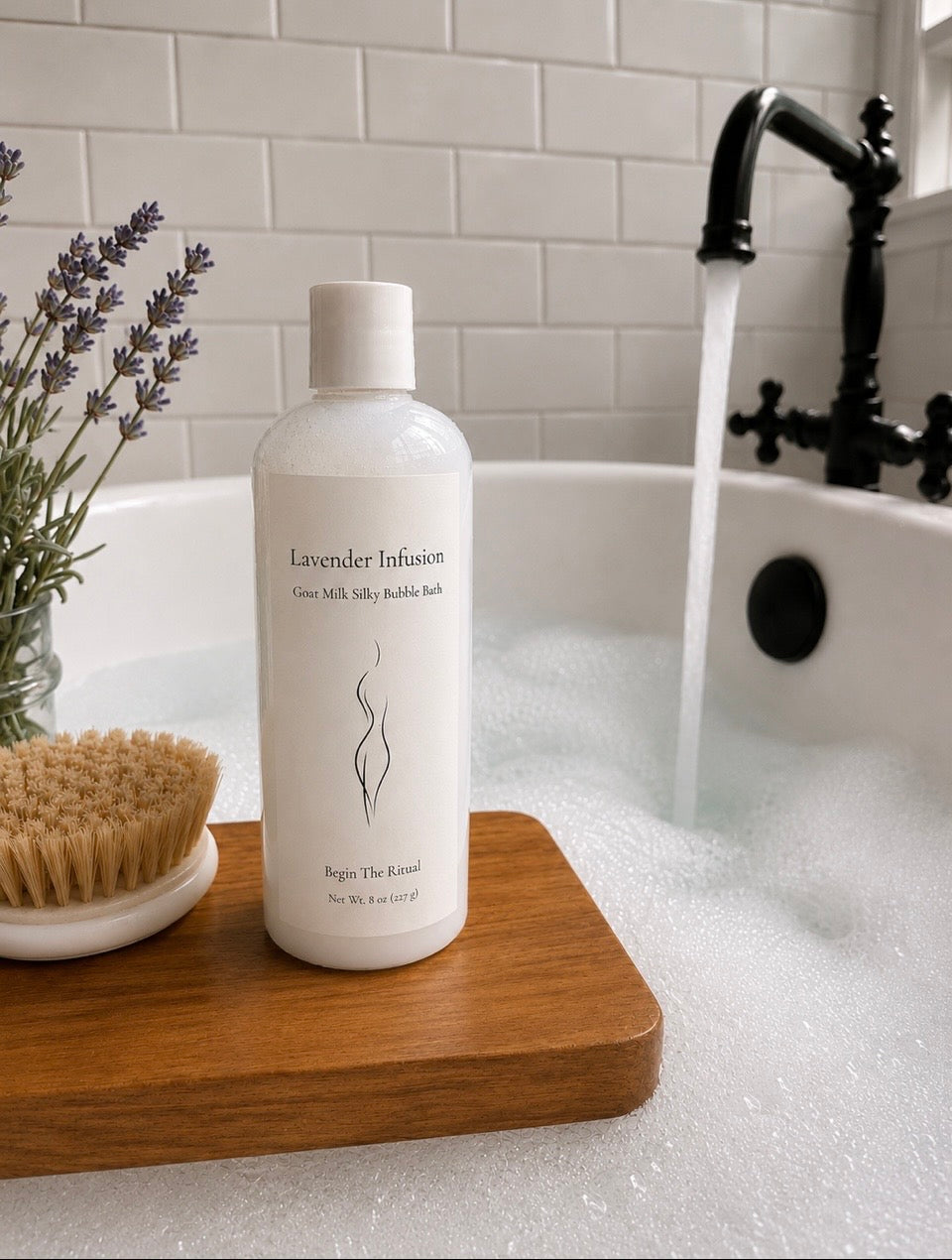 Lavender Infusion Silky Bubble Bath & Hydrating Daytime Lotion Set