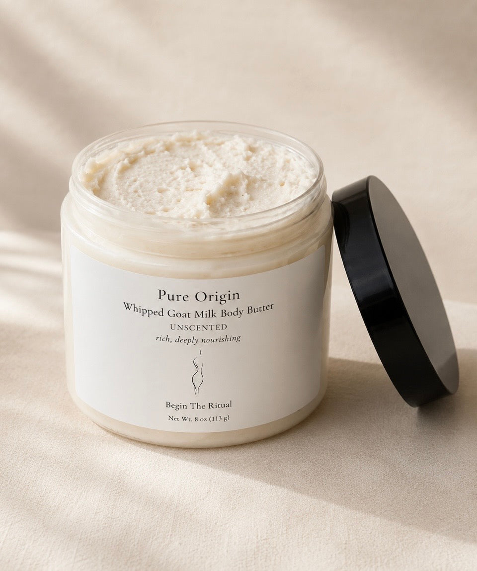 Fragrance-Free Goat Milk Skin Care Gift Set | Pure Origin Ritual Trio | Save $13