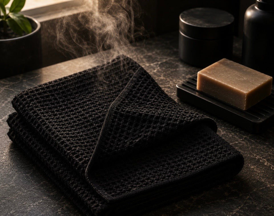 Waffle Weave Barber Towel for Shaving | Gentlemen’s Ritual