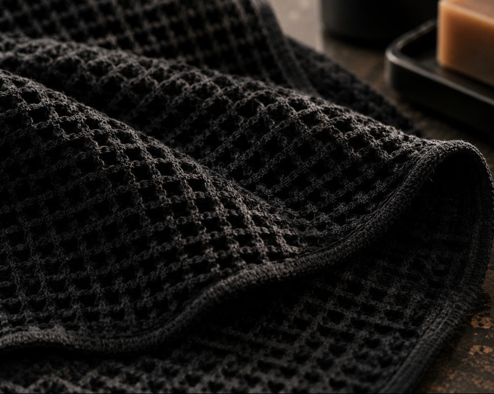 Waffle Weave Barber Towel for Shaving | Gentlemen’s Ritual