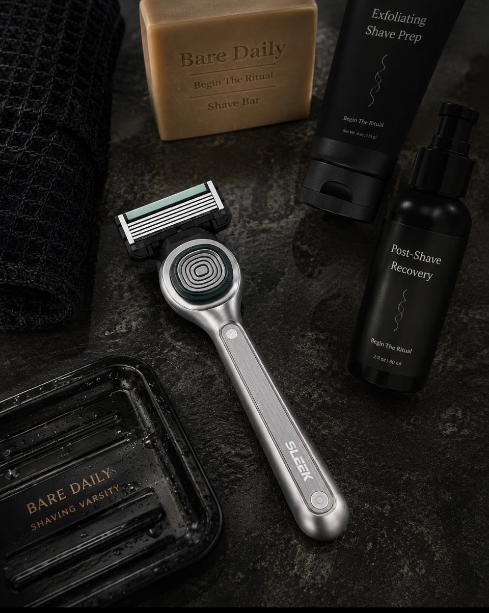 Award-Winning Korean 6-Blade Razor for Men | Includes 2 Cartridges