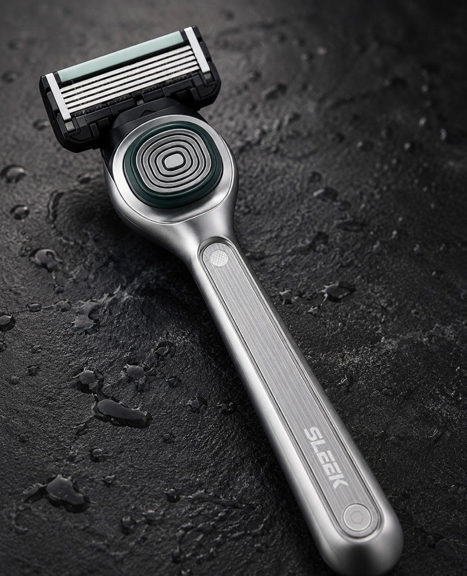 Award-Winning Korean 6-Blade Razor for Men | Includes 2 Cartridges