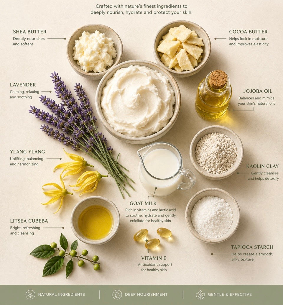 Lavender Ritual Trio Bundle (Save $12) – Complete 3-Piece Skin Routine Set + Complimentary Shipping on all U.S. Orders